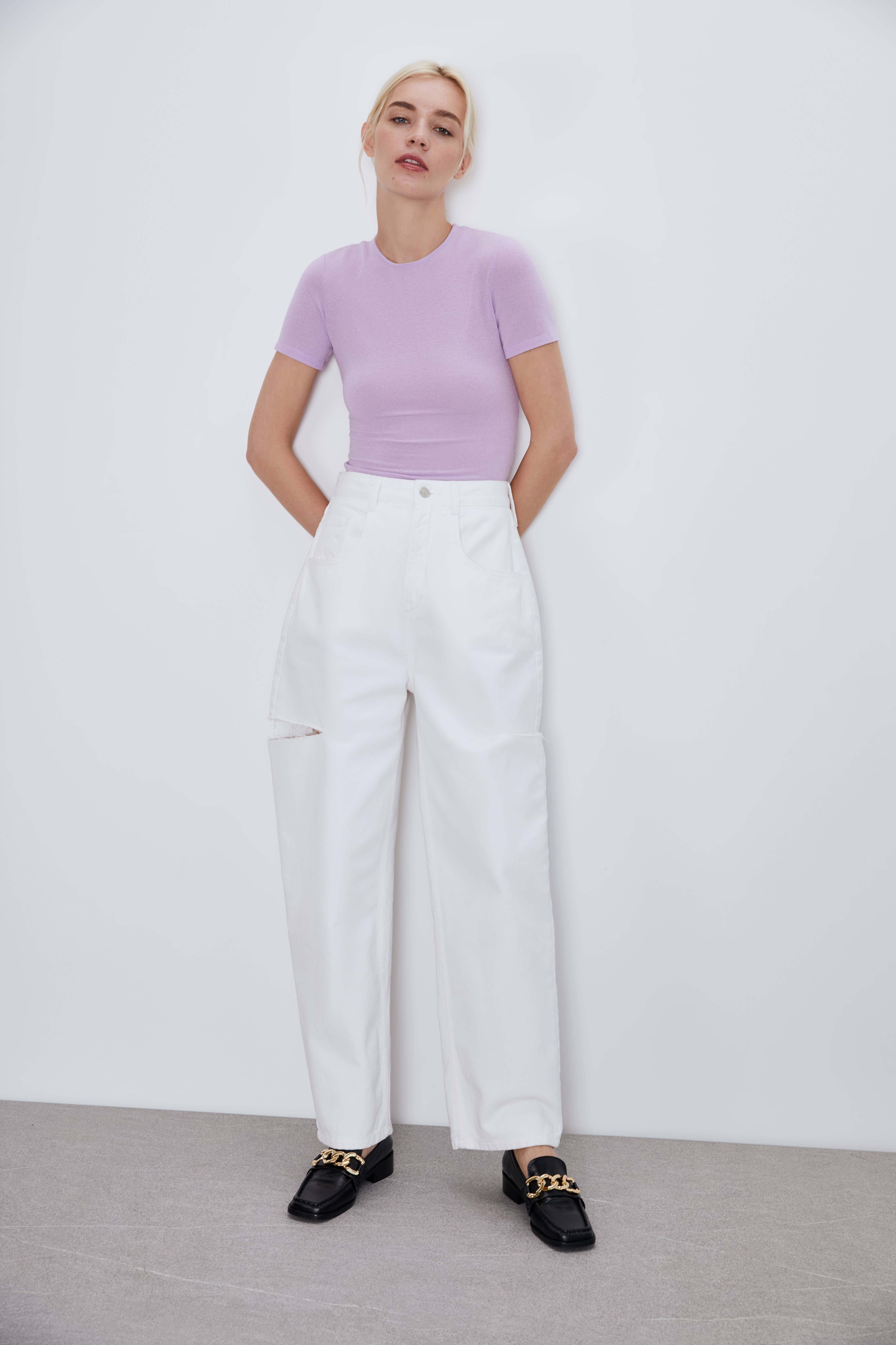 Футболка с узлом на спине