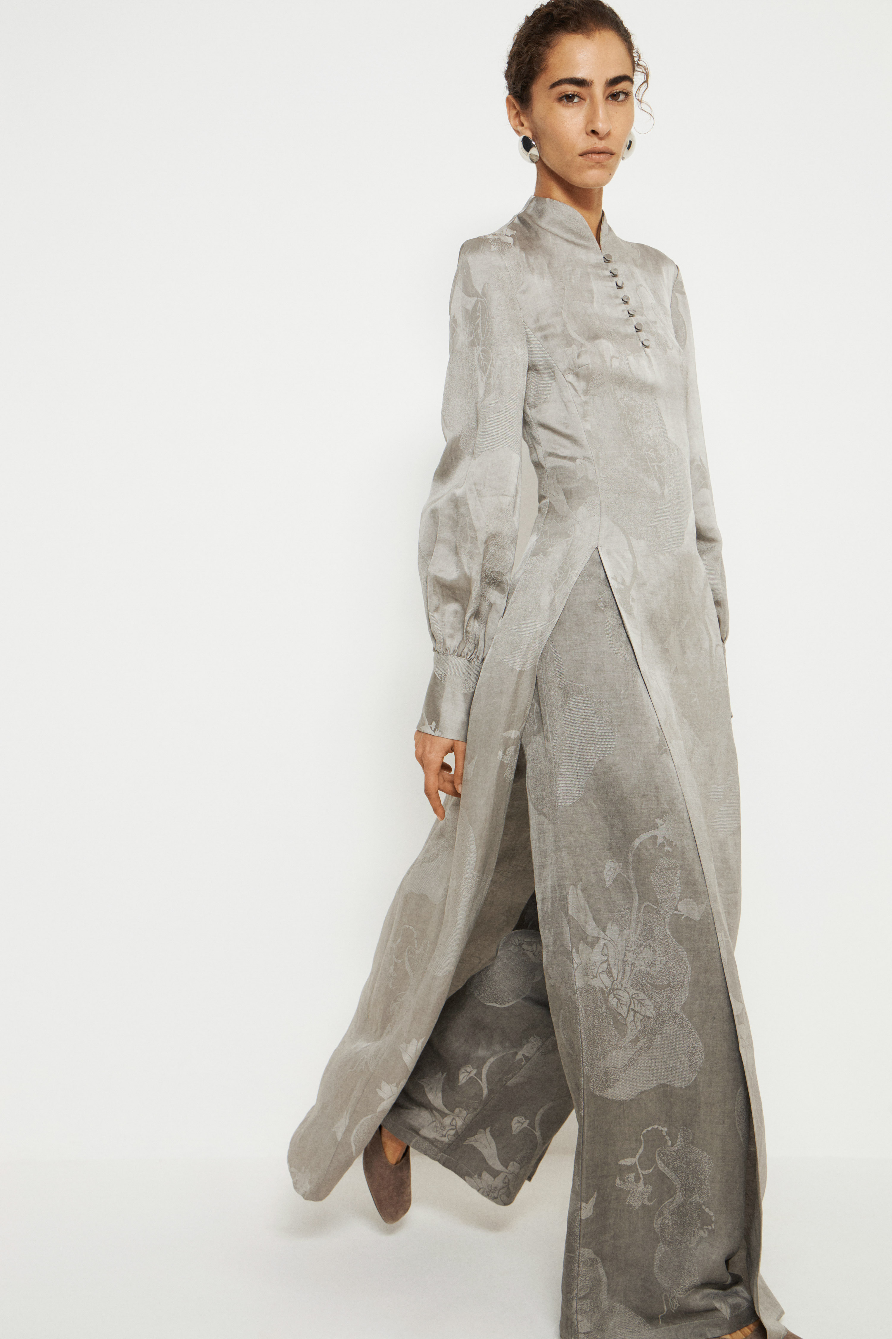 Жаккардовыебрюкиизвискозыильна