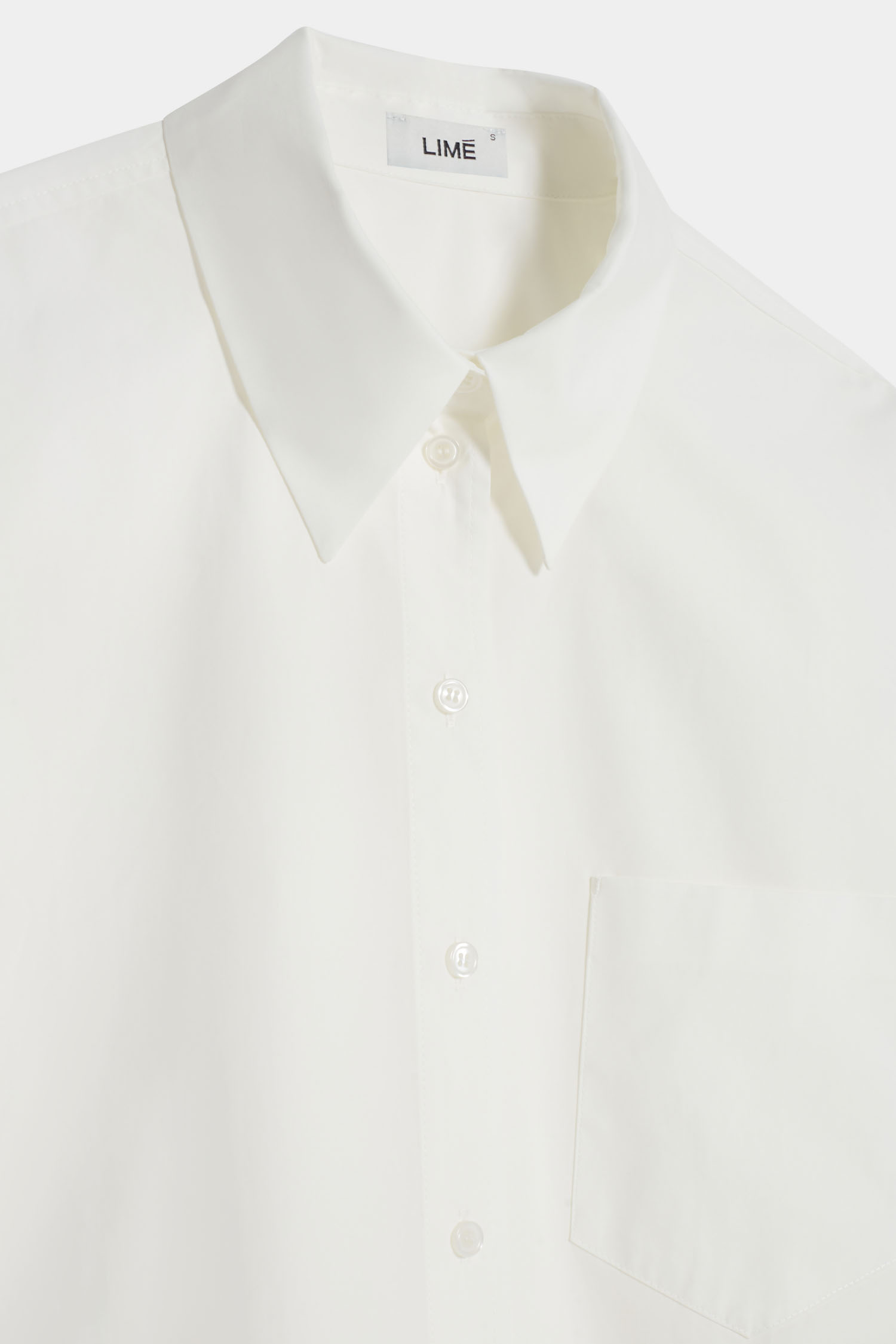 shirt white - LIME