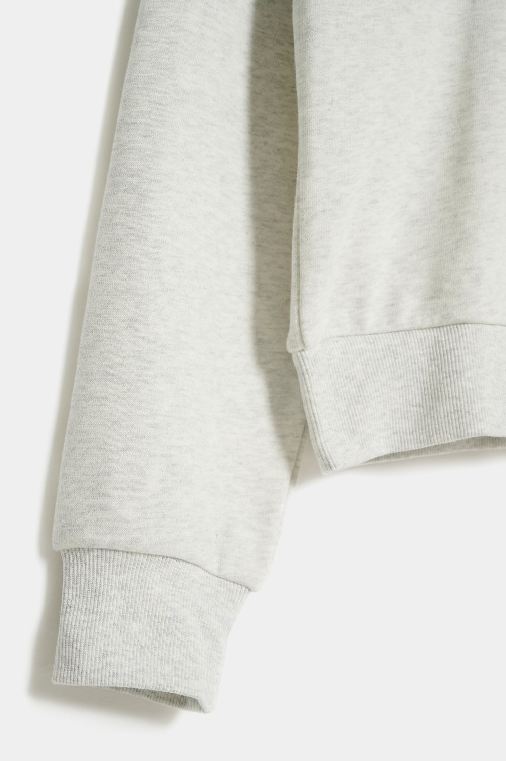 Sweat-shirt light grey melange - LIME