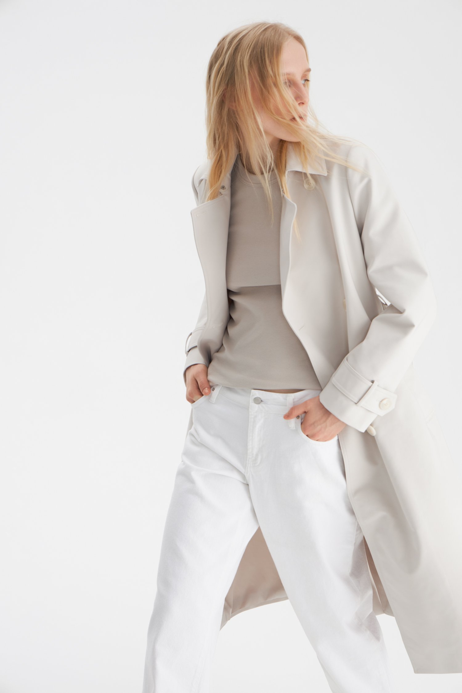 大幅値下げ　新品未使用　Washer Trench Coat/38 Washer Trench Coat 38