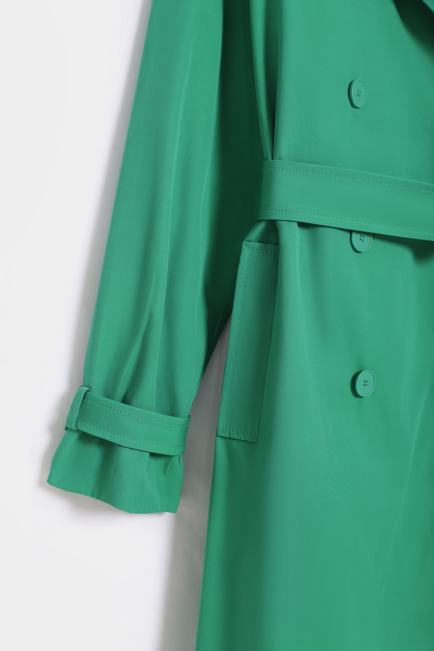 raincoat bright green LIME