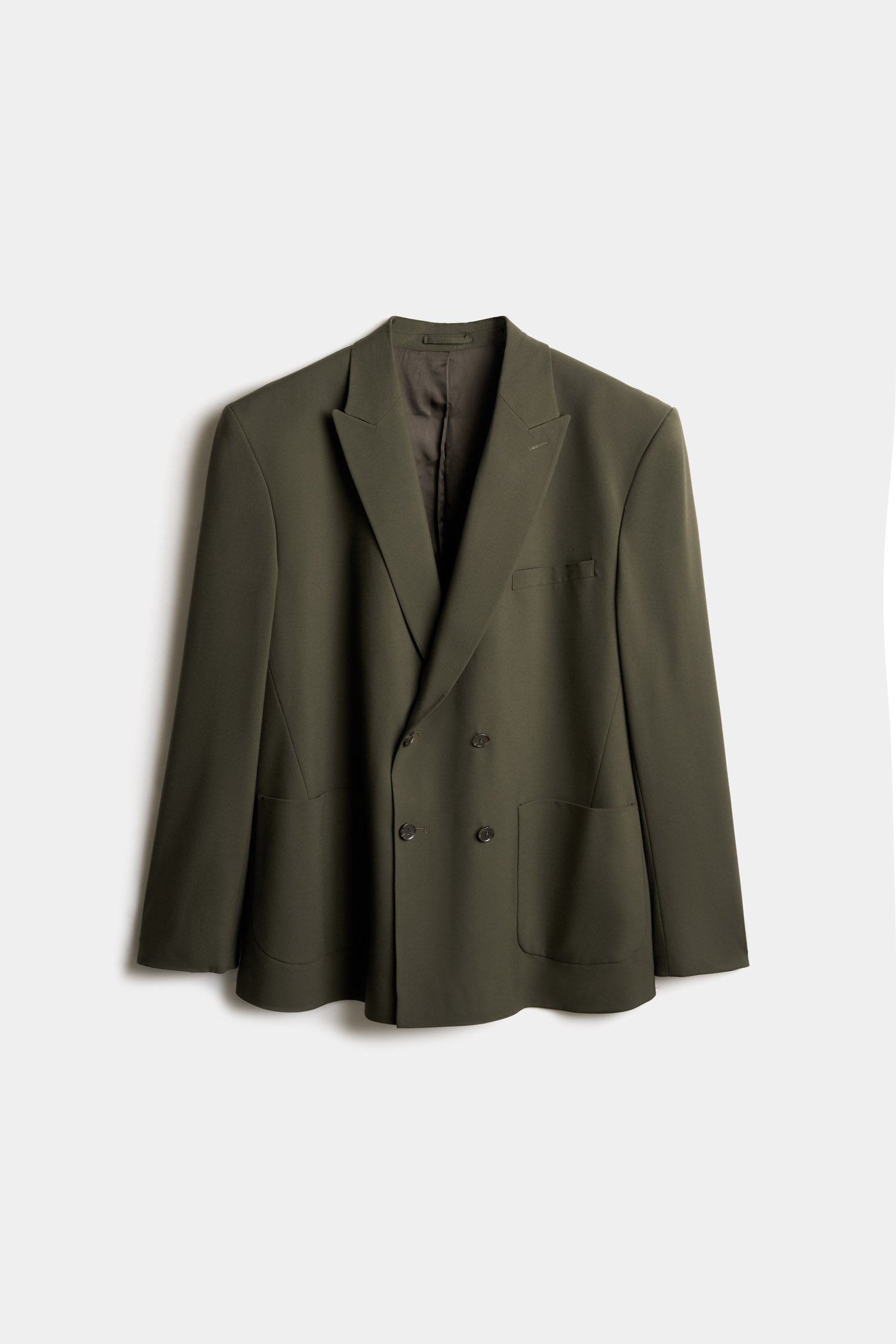 Dark 2025 khaki blazer