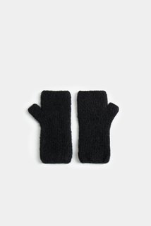 Митенки(перчатки без пальцев) из трикотажа и стрейч