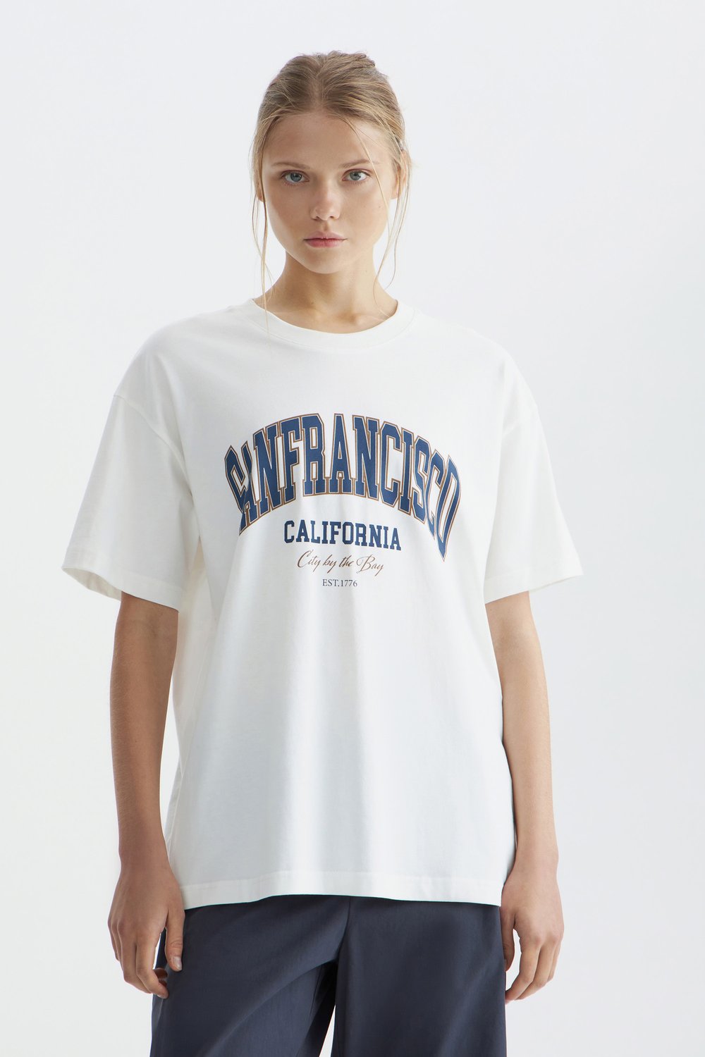 Tシャツ・カットソー COVERNAT Center Authentic T-Shirt Lime Center Authentic Logo T-Shirt Lime - Covernat | 60% - Asian
