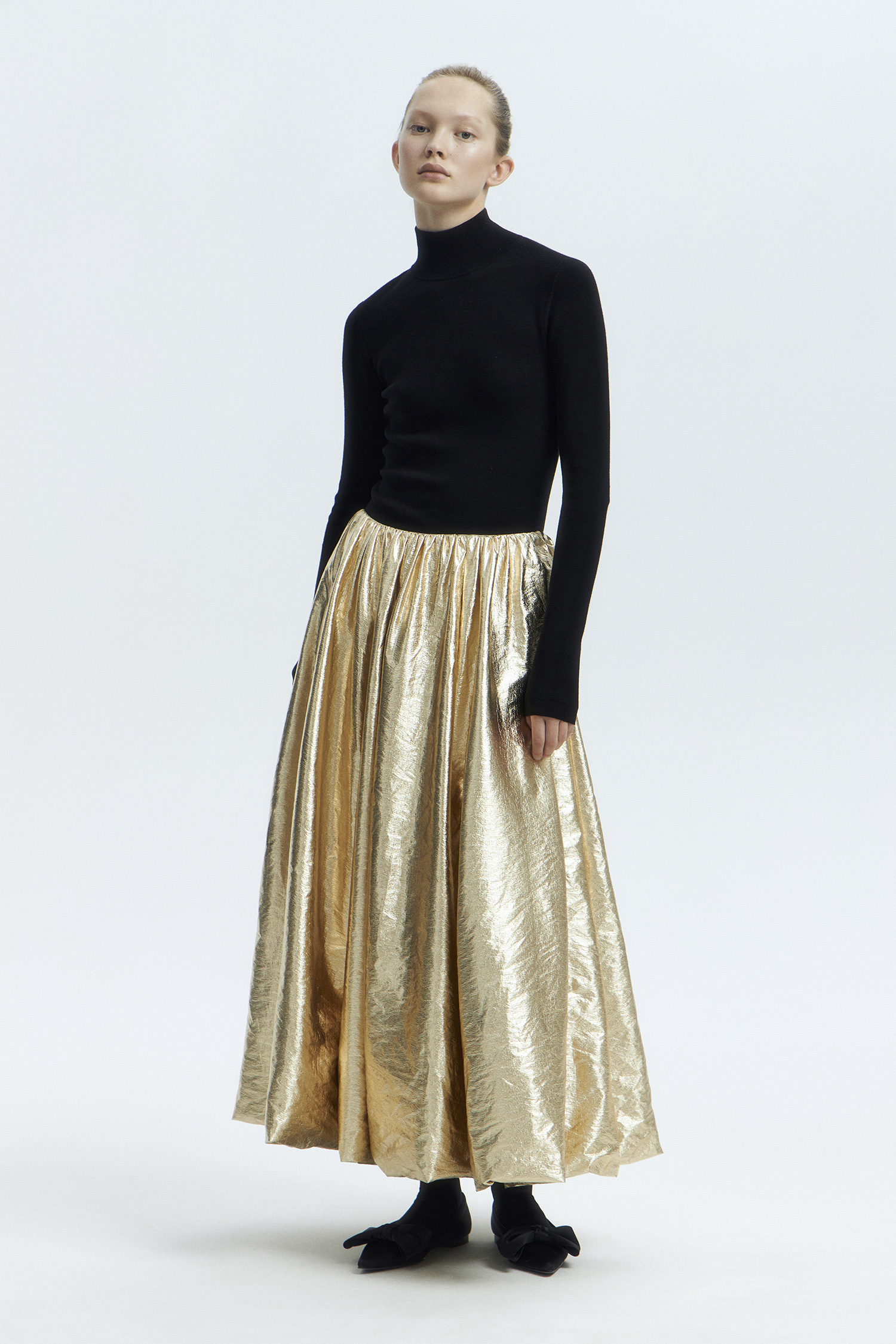 skirt gold LIME