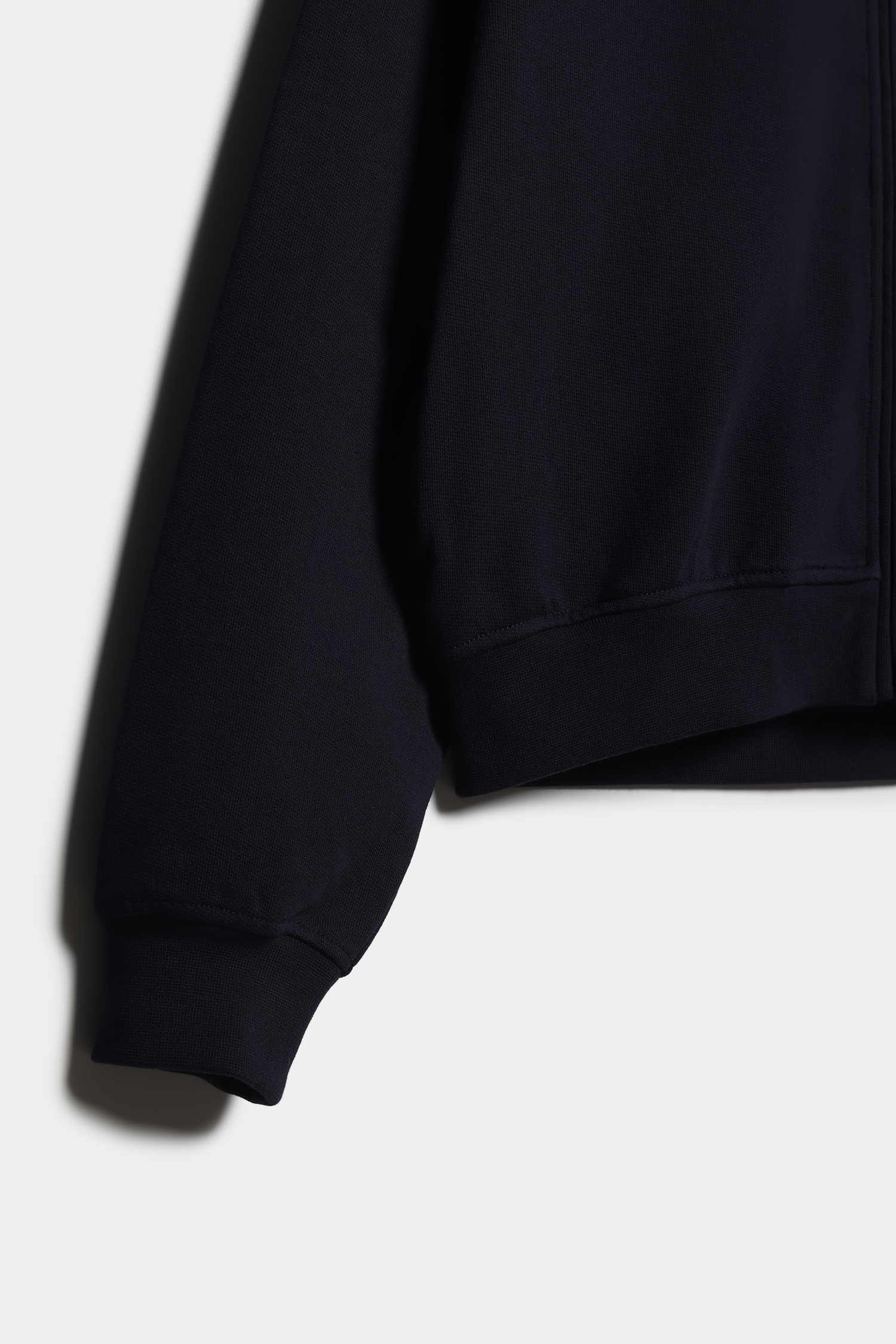 Black Sunfade Welterweight Quarter Zip - Buck Mason- Modern
