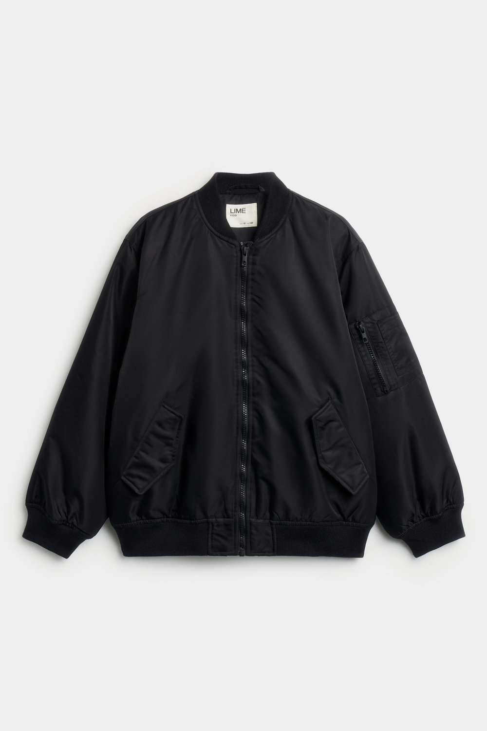 Bomber noir oversize sale