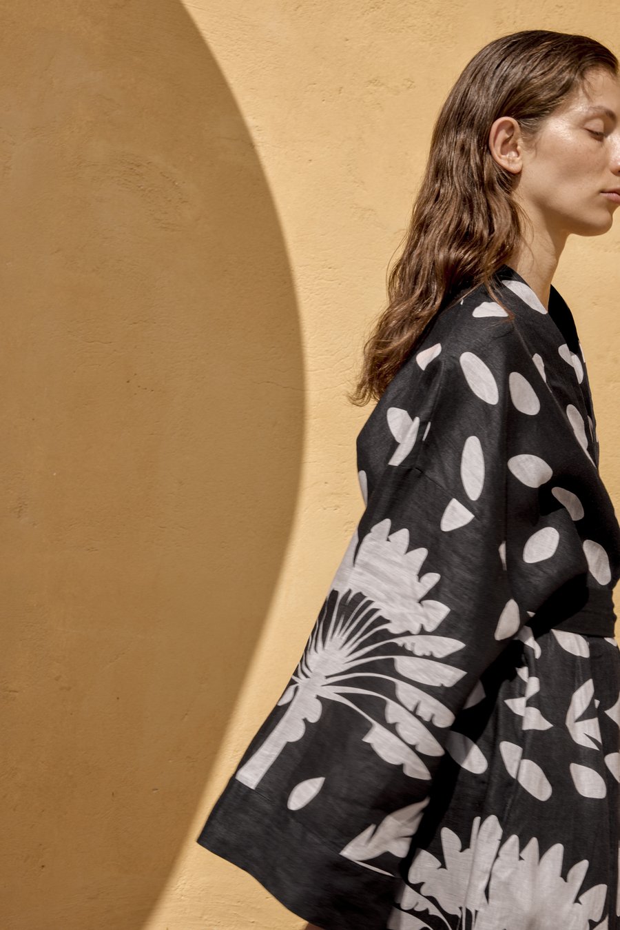 Oversized linen kimono | LIMÉ Worldwide