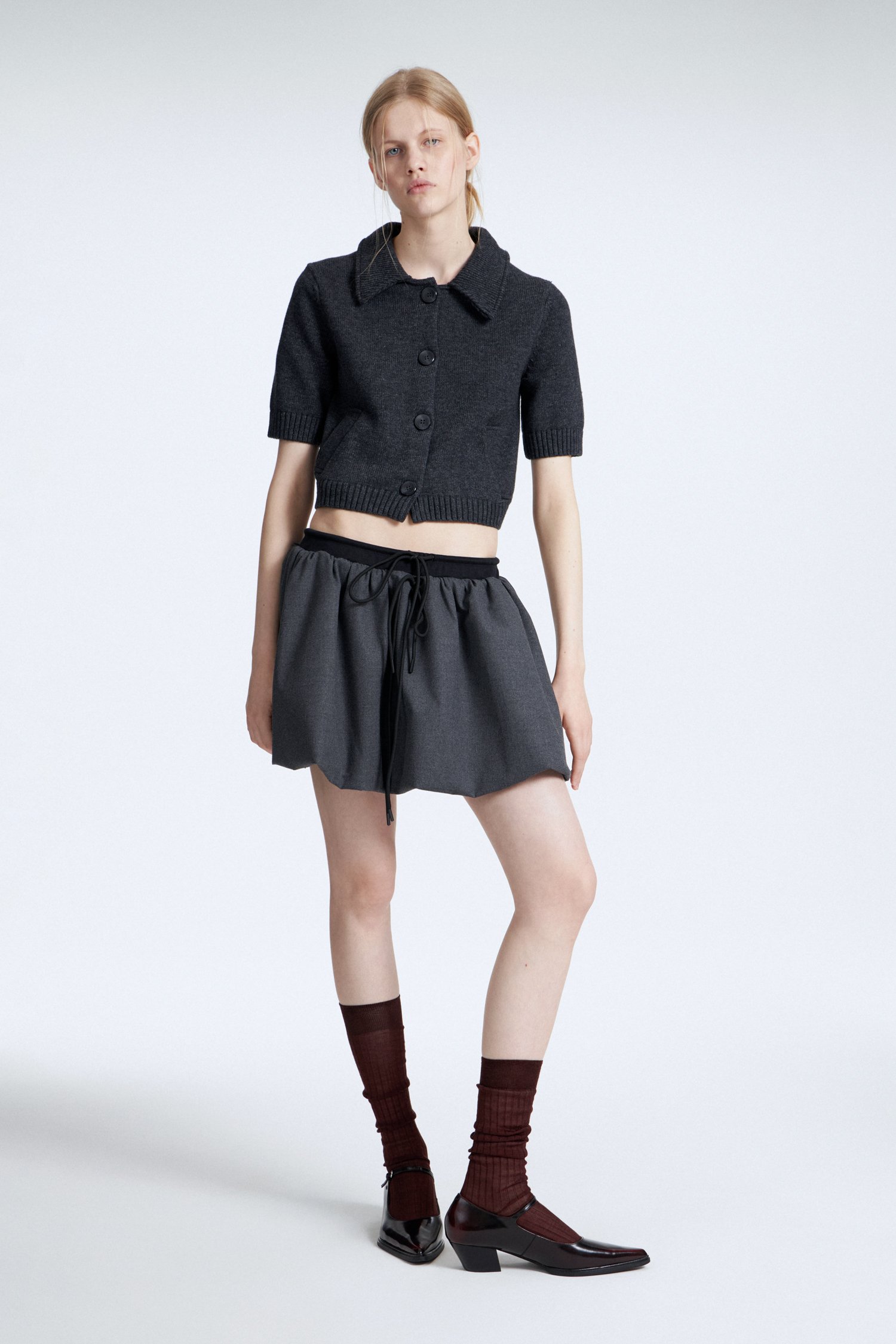 Balloon mini skirt | LIMÉ Worldwide
