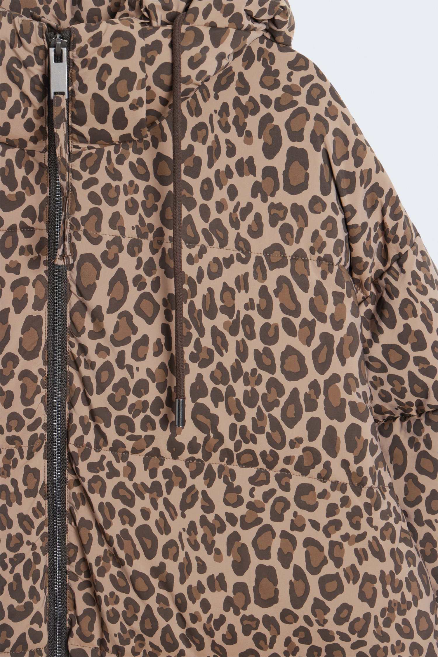 Leopard print jacket with hood online