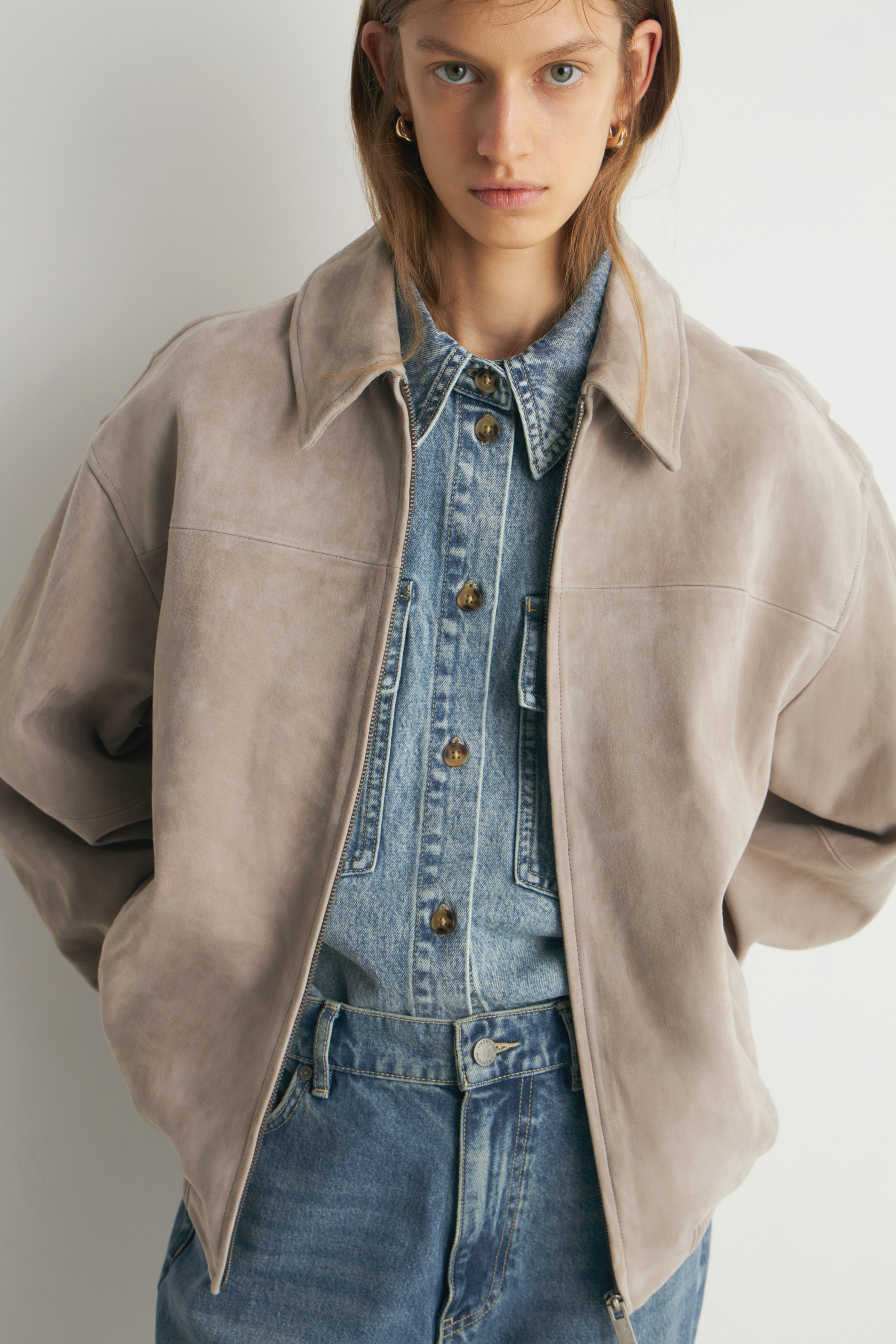 yourmle 2way poodle boa jacket クリーム色 yourmle 2way poodle boa jacket クリーム色 - メルカリ