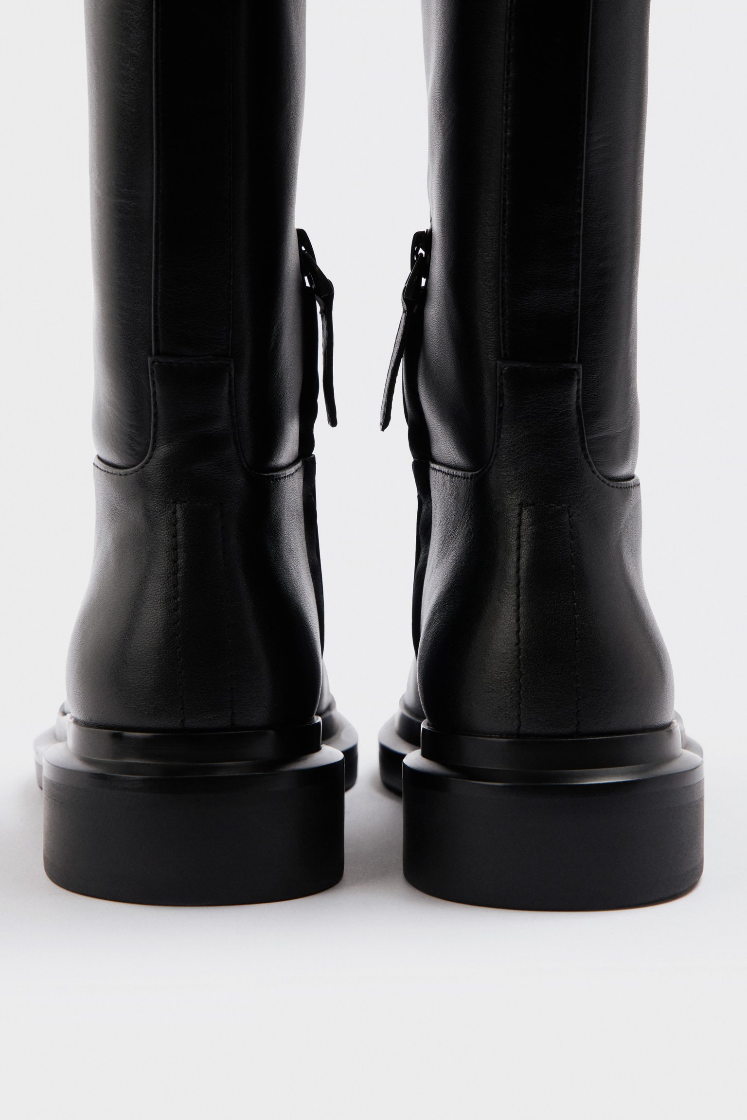 Жокейские сапоги из телячьей кожи